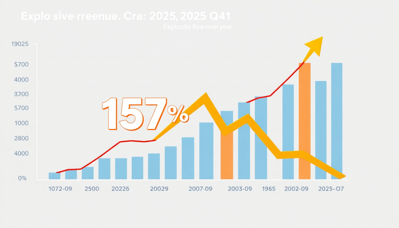 BNAI 2025년 4분기 매출 성장과 수익성 개선 그래프 이미지