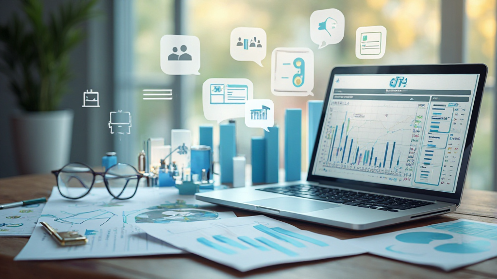 상장지수펀드 ETF 기본 개념과 주식 분산투자를 표현하는 금융 이미지