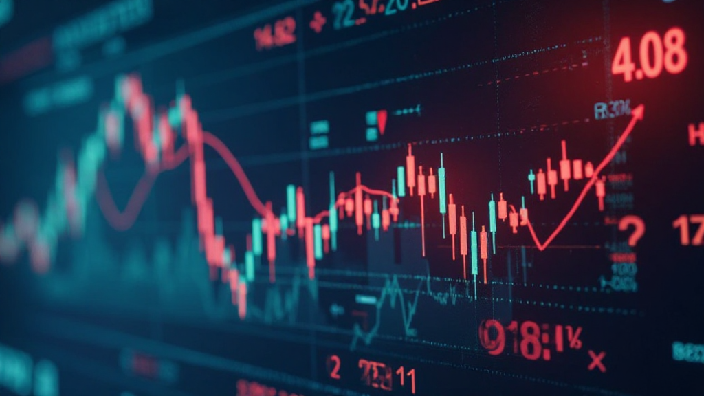 중동전쟁 긴장으로 인한 코스피 급락과 변동성 상승을 시각화한 그래프와 금융 지표