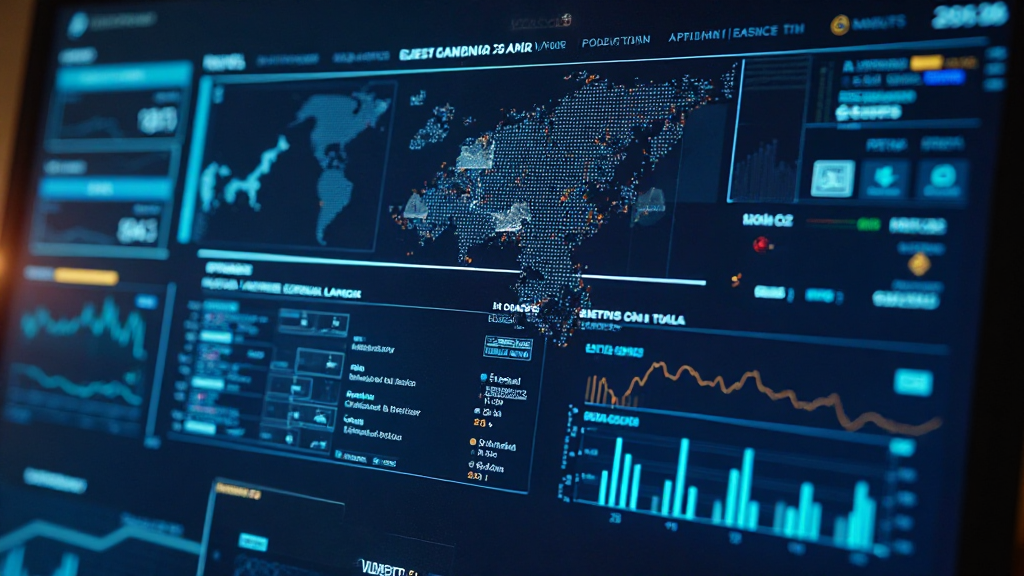 2026년 주요 시장 체크 포인트와 실적 발표, 금리 결정, 지정학 이슈를 보여주는 디지털 대시보드