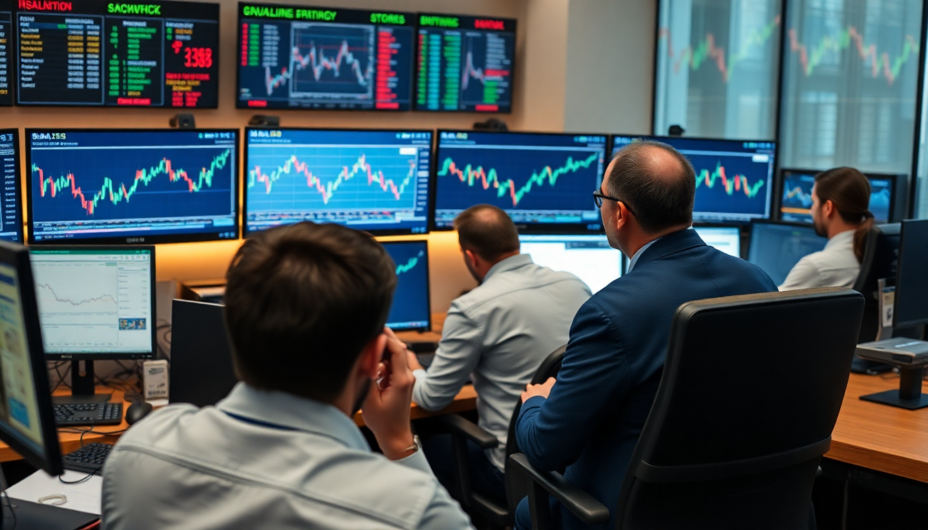 BNAI 단기 투자 전략을 실천하는 투자자들의 모습