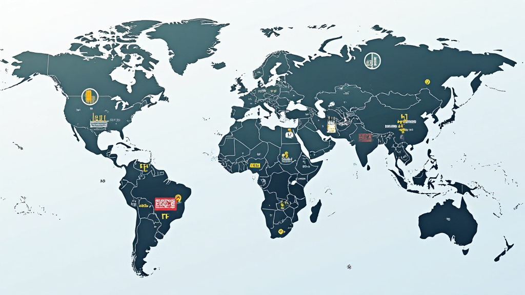 2026년 글로벌 시장 환경과 ETF 투자 현황을 보여주는 세계 지도와 경제 지표