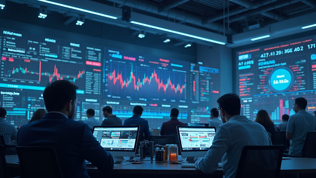 기술주 성장주 투자 전략과 2026년 최신 시장 환경을 나타내는 실사 이미지