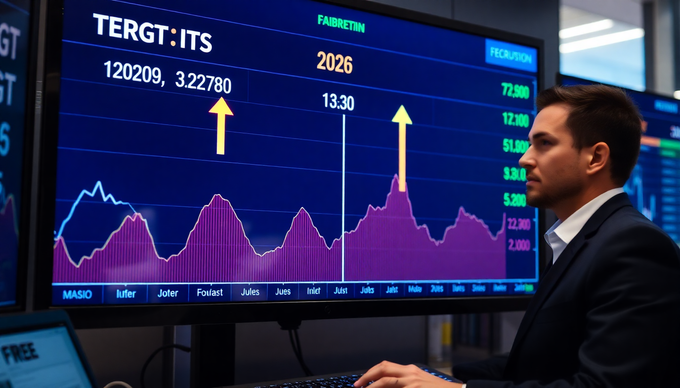 2026년 2월 17일 주주총회와 관련된 TIRX 주가 전망 시나리오와 투자 전략을 보여주는 주식 시장 화면과 트레이더