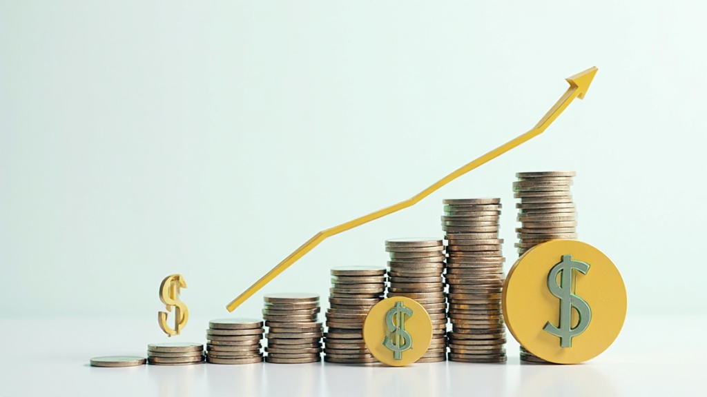 적립식 투자 기본 원리와 장점을 시각화한 인포그래픽