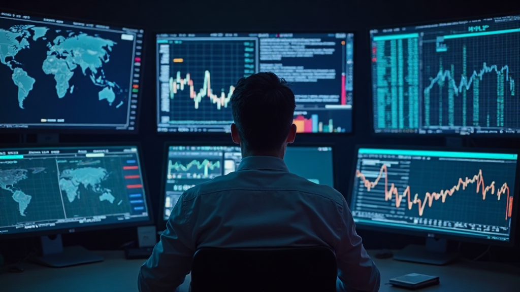 2026년 국제유가와 지정학 뉴스, 경제 지표를 실시간 모니터링하는 신중한 투자자 이미지