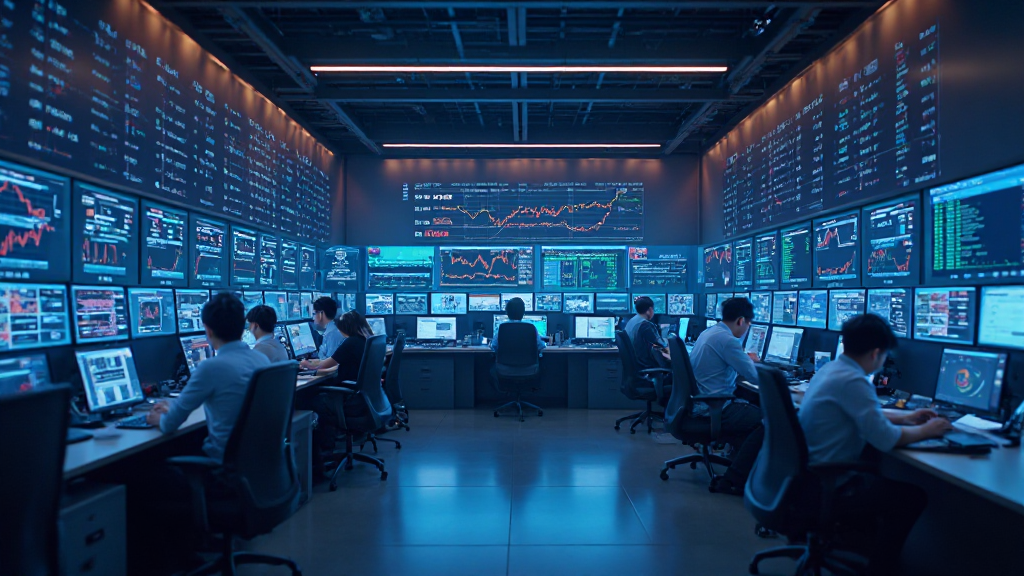 2026년 국내 증시와 신기술 및 친환경 산업 성장 추세를 반영하는 주식시장 모습