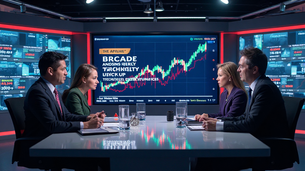 SEC 조사 종료 소식으로 투자 심리 개선을 다루는 금융 뉴스 방송 장면